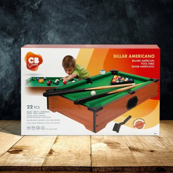 Bordflatebiljard CB Games 51 x 9 x 31 cm (2 enheter)