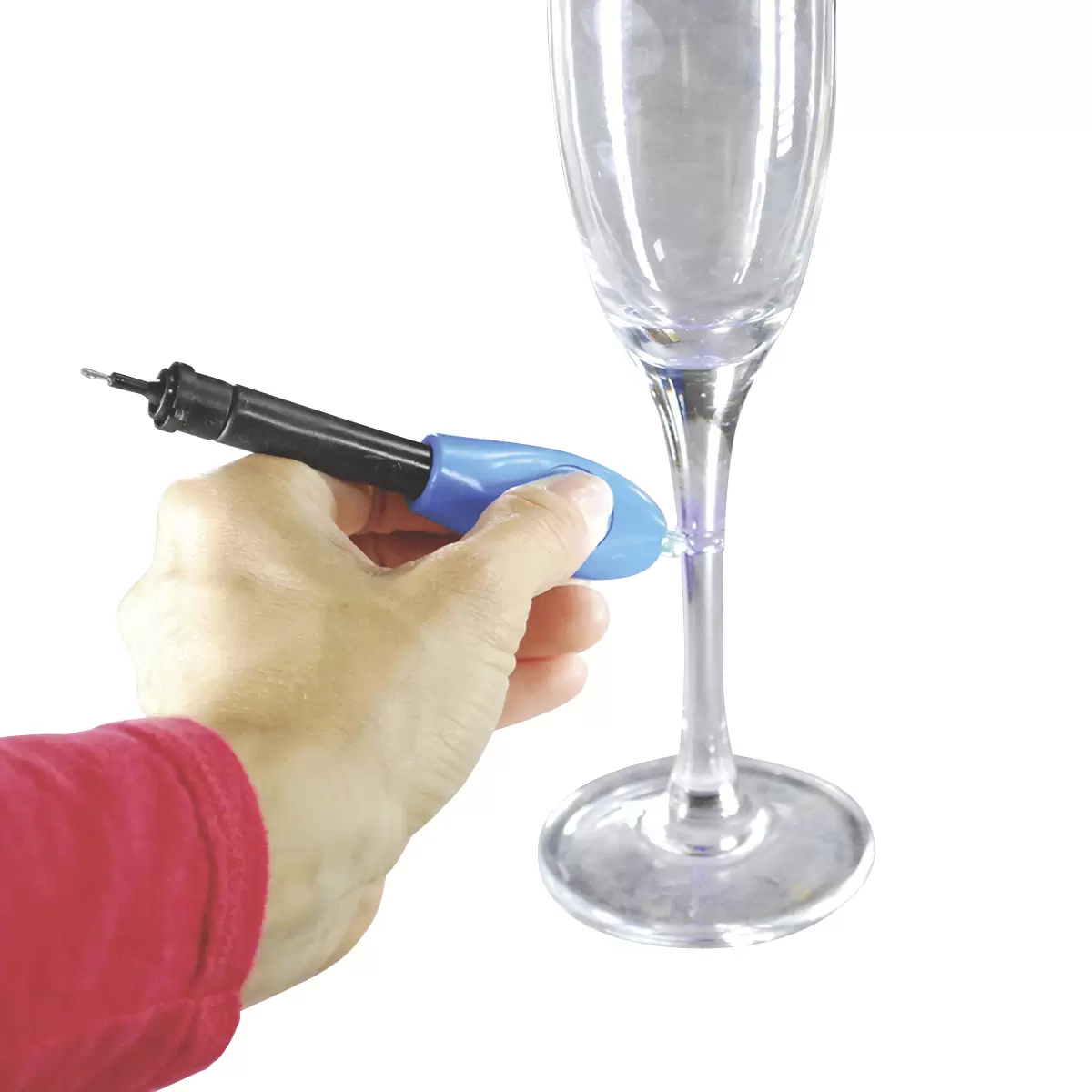 Flüssigkunststoff mit UV-Licht Lazer Bond