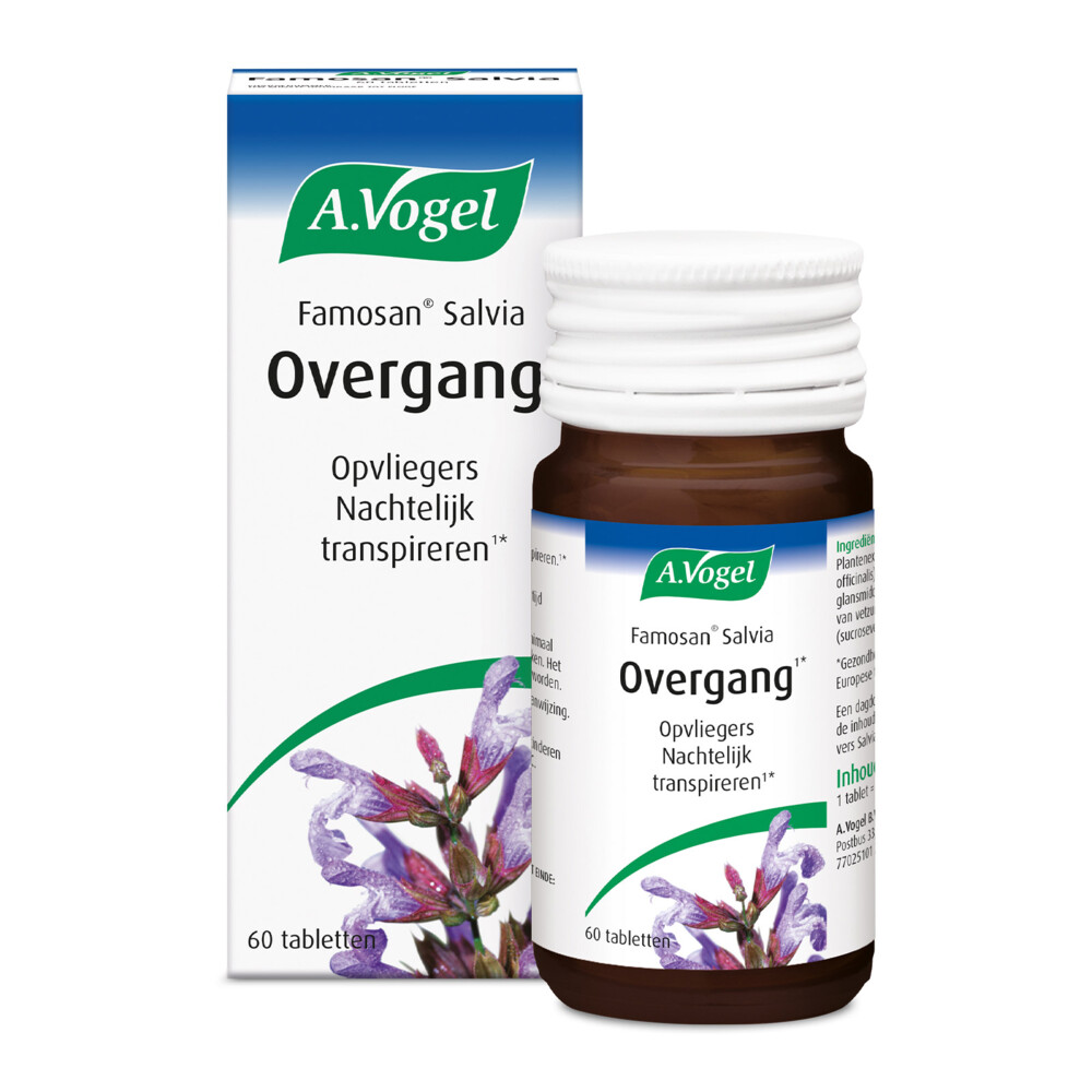 A.Vogel Famosan Salvia Overgang60 tabletten