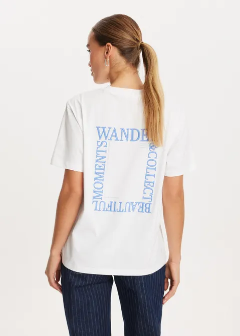 T-shirt collect wit (WIT)
