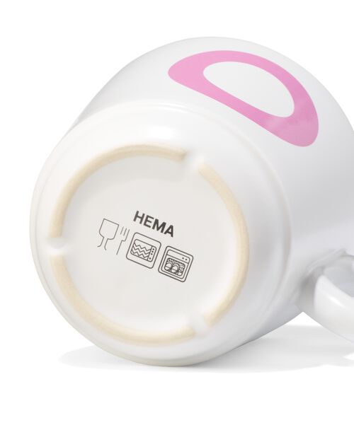 mug 280ml lettre O