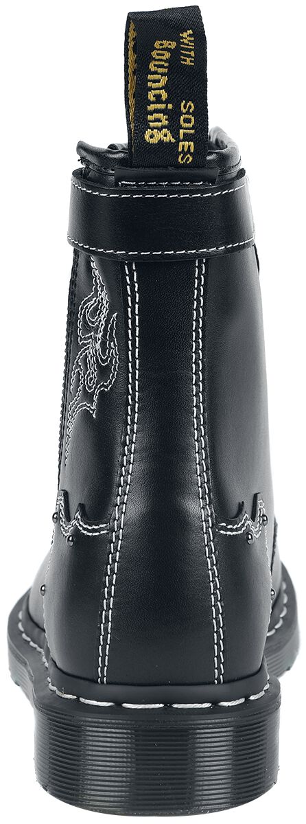 1460 GA - Black Wanama Boots  | Dr. Martens Bottes