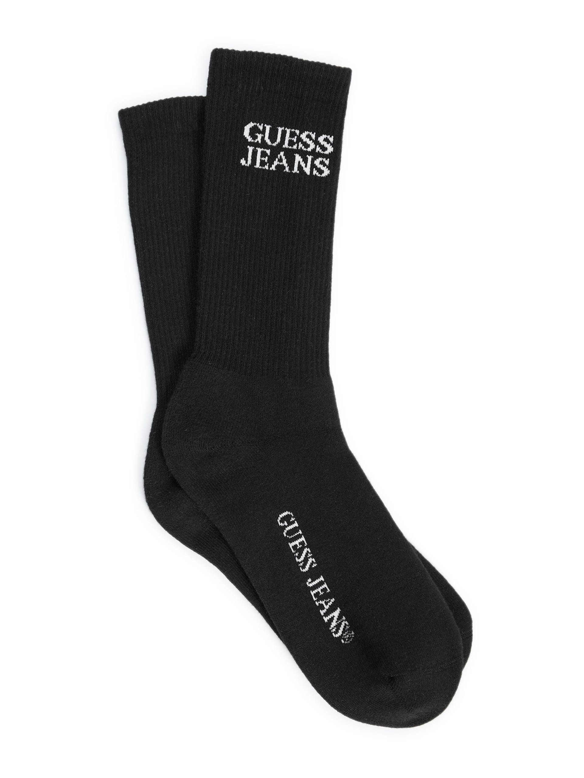 Meias de cano médio unissex Eco GUESS Jeans