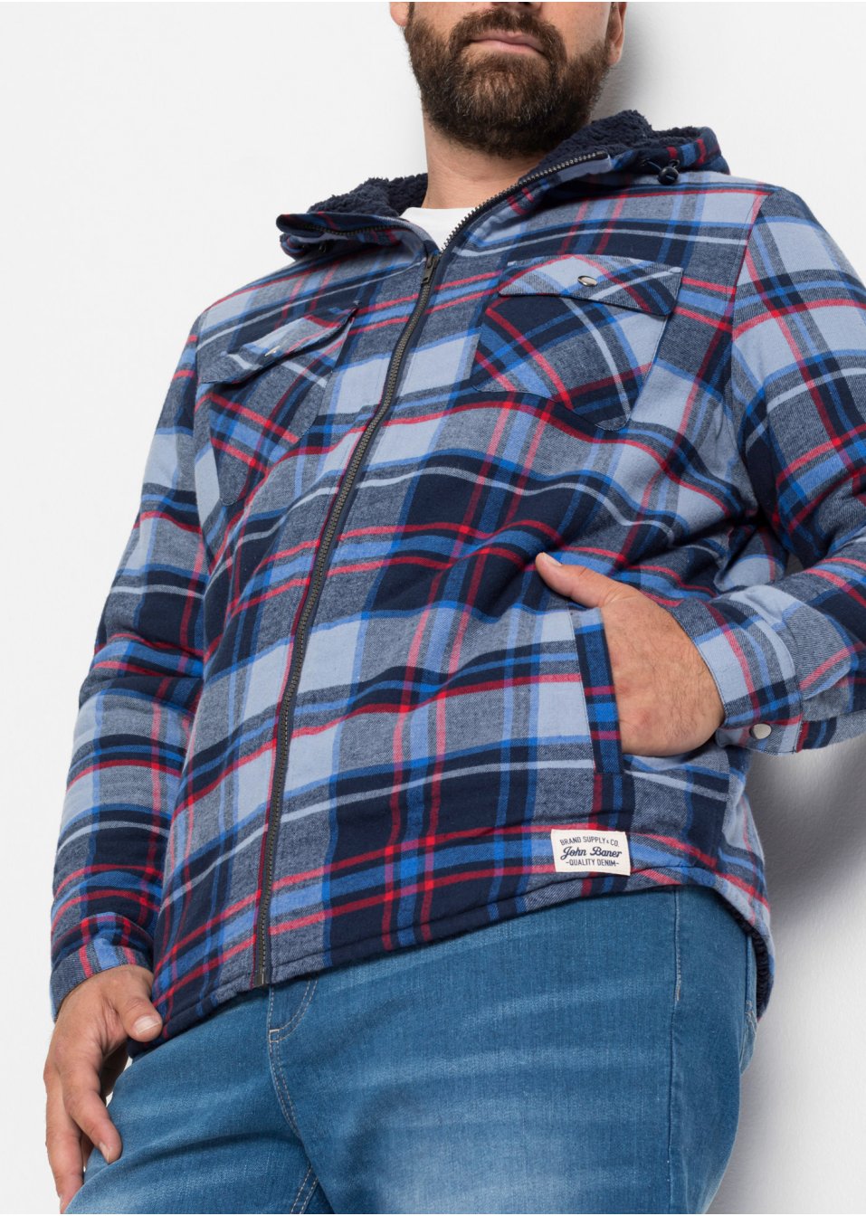 Veste avec doublure peluche