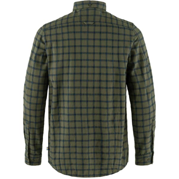 Chemise FJALLRAVEN ÖVIK FLANNEL SHIRT M LAUREL GREEN - INDIGO BLUE