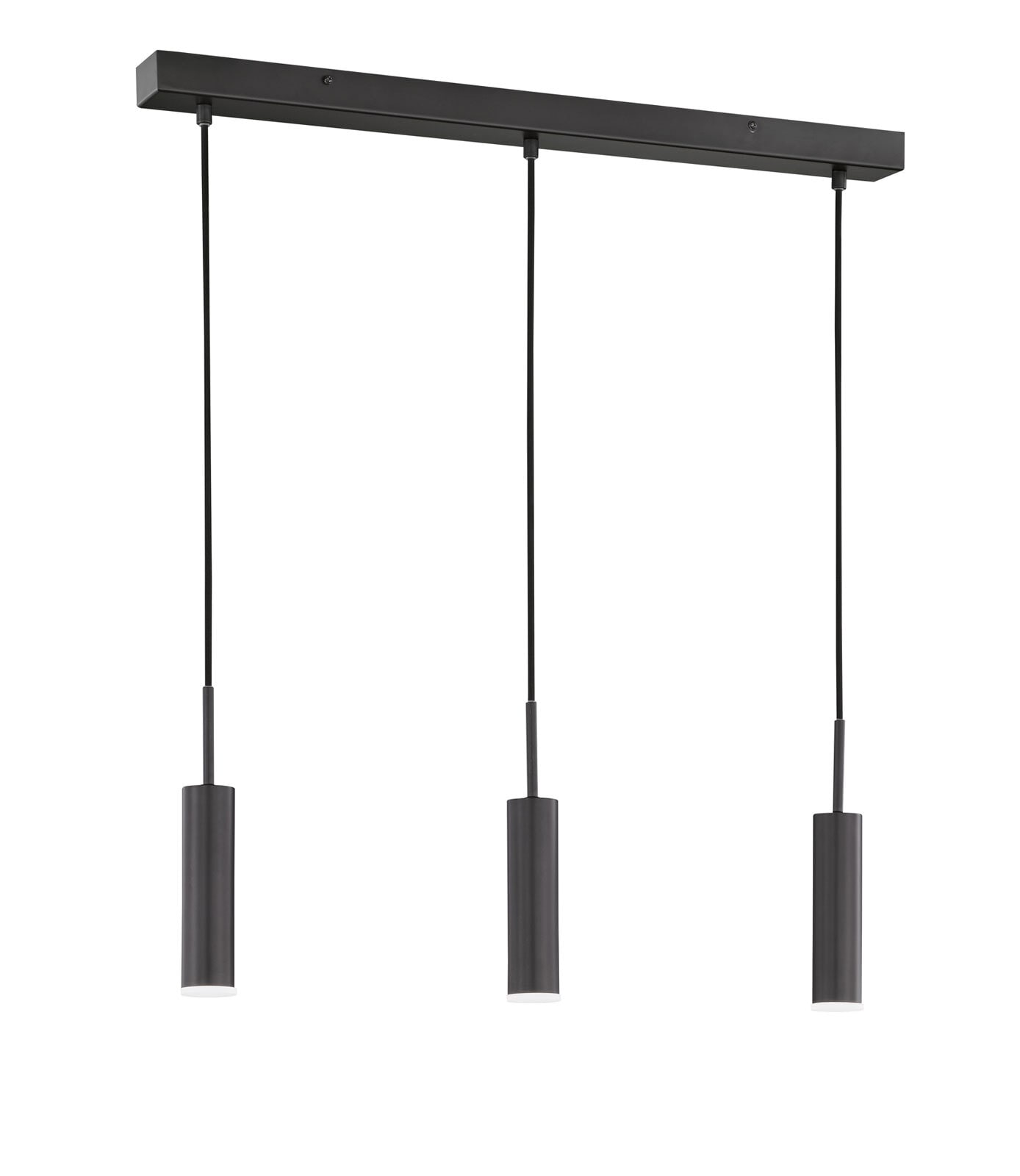 SCHÖNER WOHNEN-Kollektion LED Pendellampe STINA 3-flg schwarz