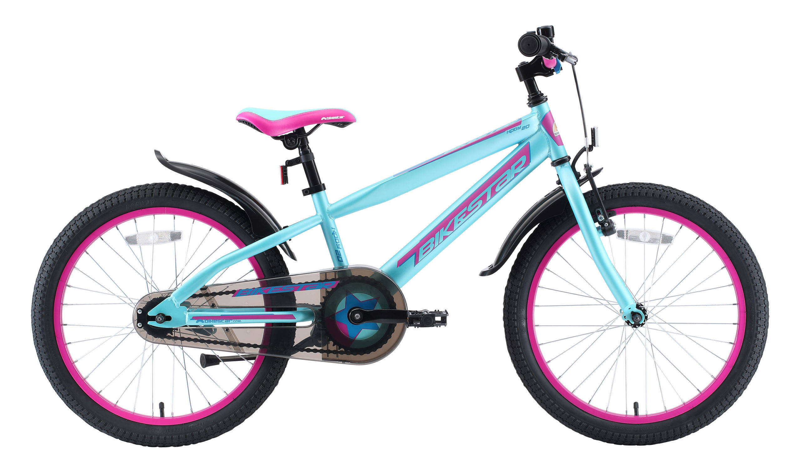 BikeStar Urban Jungle kinderfiets 20 inch paars
