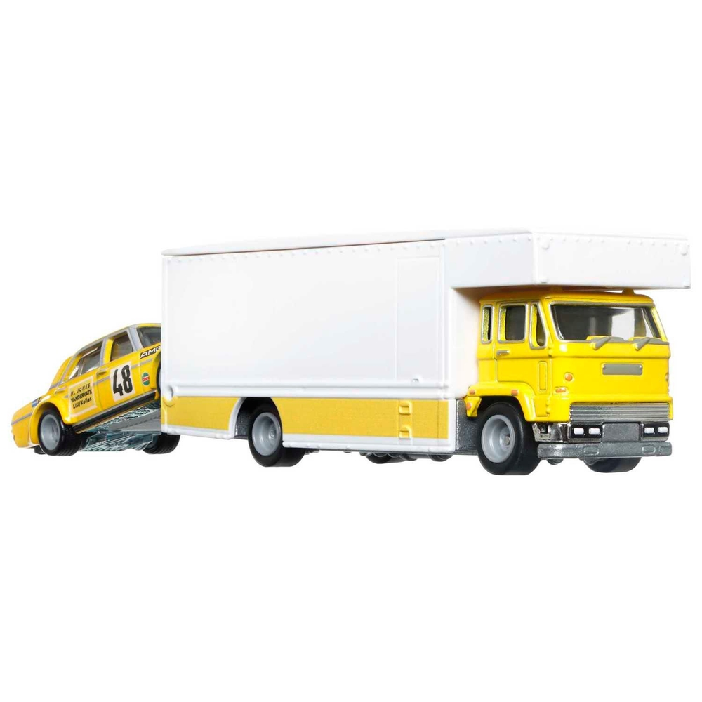 Hot Wheels Team Transport Mercedes Benz und Fleet Flyer Fahrzeug