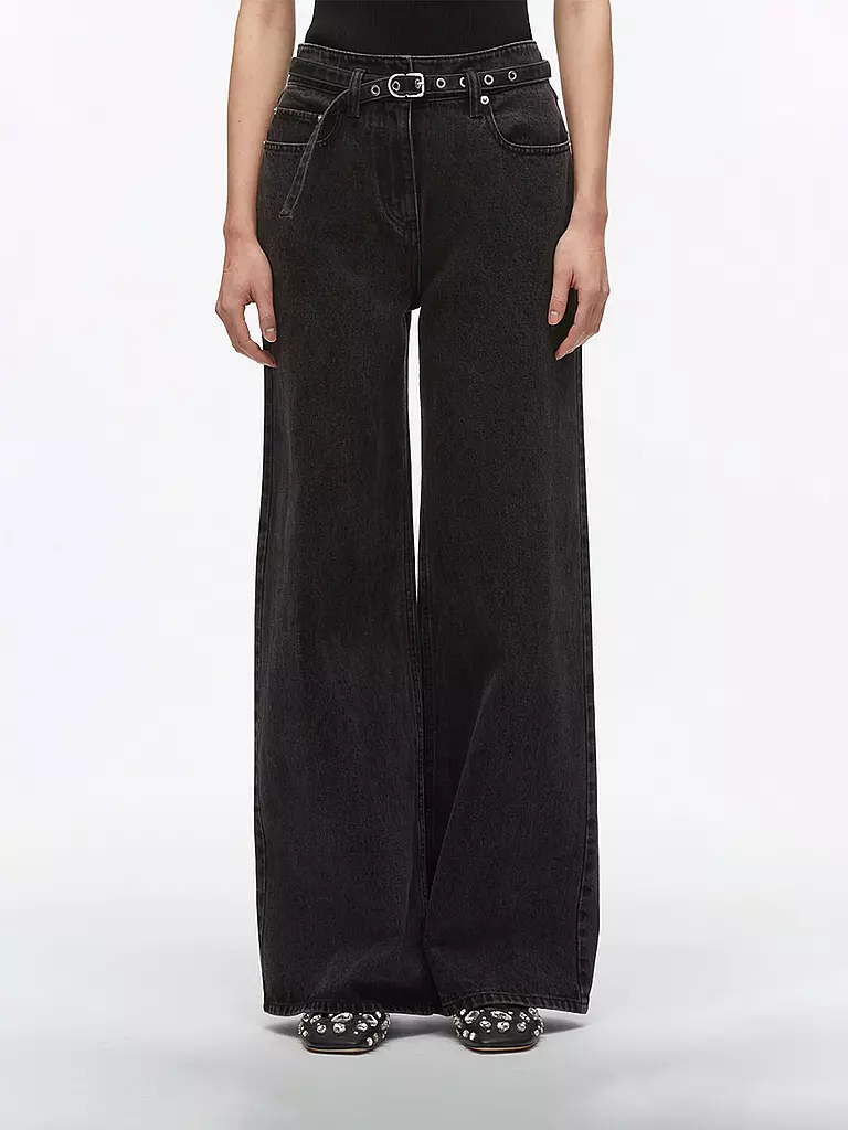 PHILLIP LIM Jeans Wide Leg  schwarz