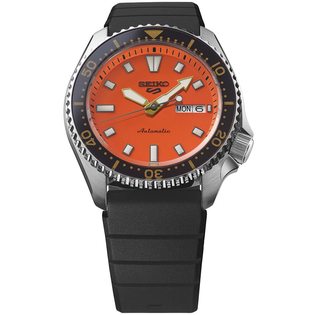Seiko 5 Sports Day-Date Orange SKX Re-Interpretation