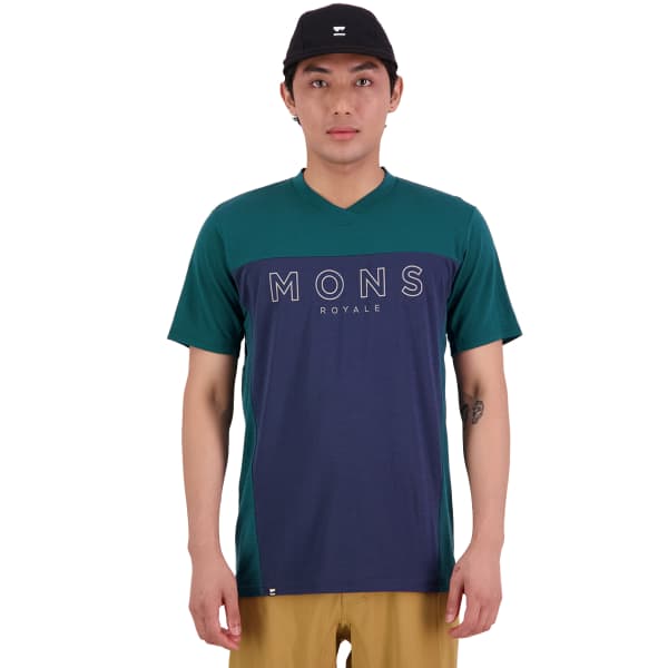Maillot VTT MONS ROYALE REDWOOD ENDURO VT M EVERGREEN / MIDNIGHT