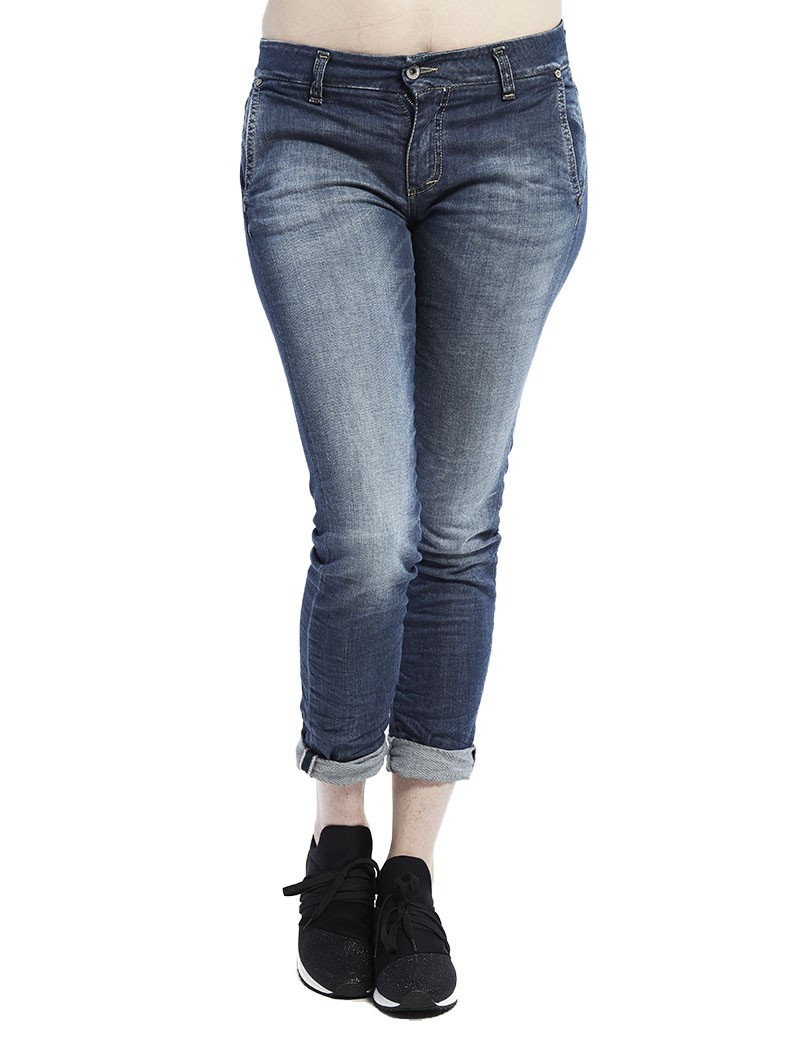 PLEASE CHINO JEAN DENIM FEMME