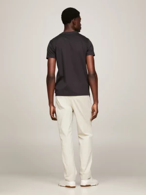 Camiseta Slim Fit com Estampa de Bandeira