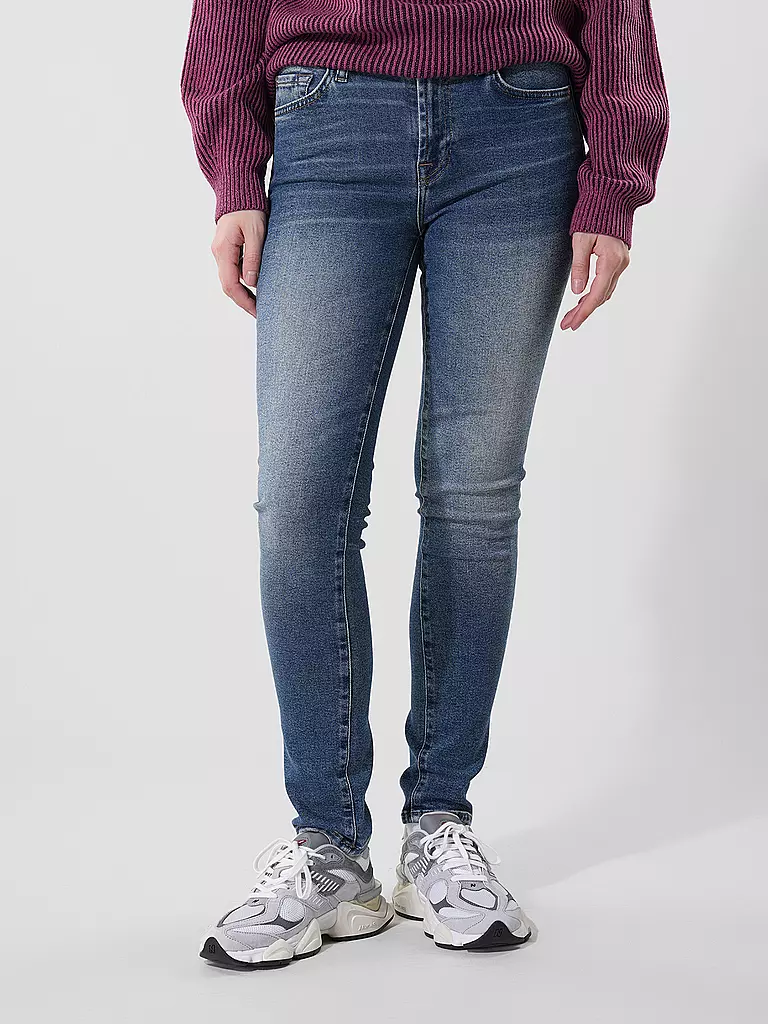 7 FOR ALL MANKIND Jeans Skinny Fit ROXANNE blau