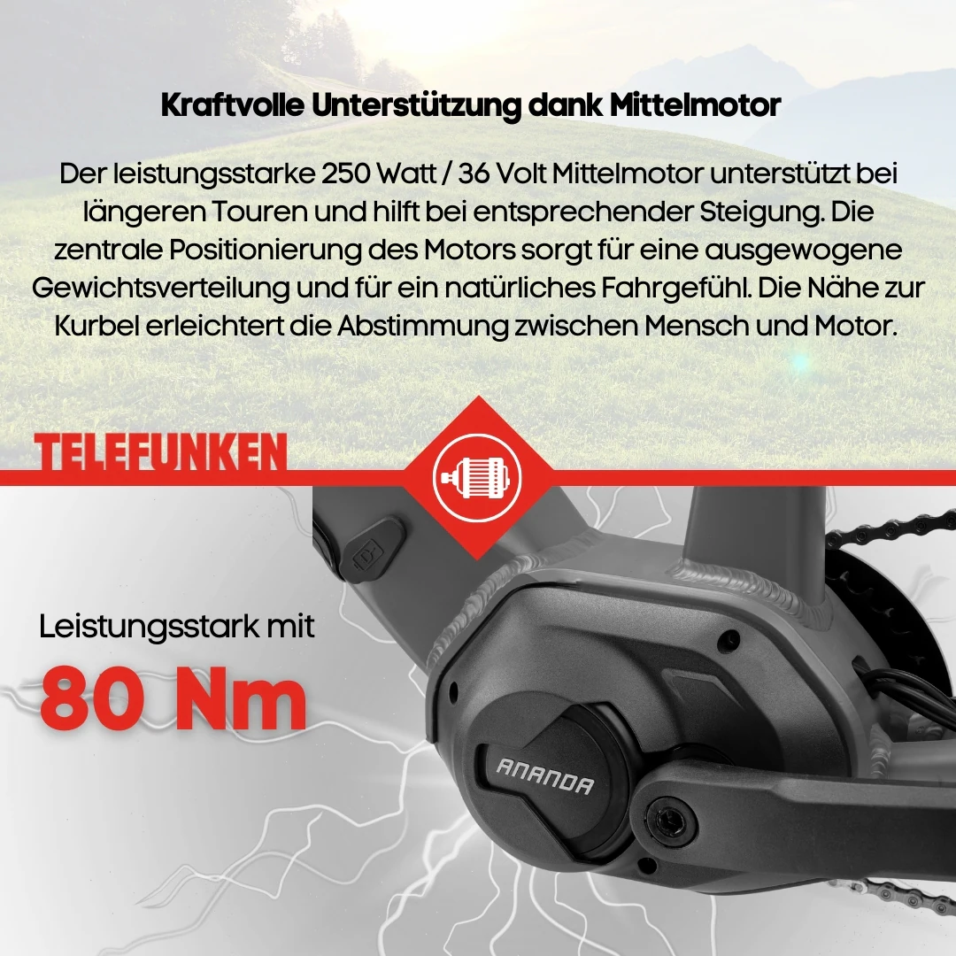 TELEFUNKEN SUV710 E-SUV-Bike 27,5
