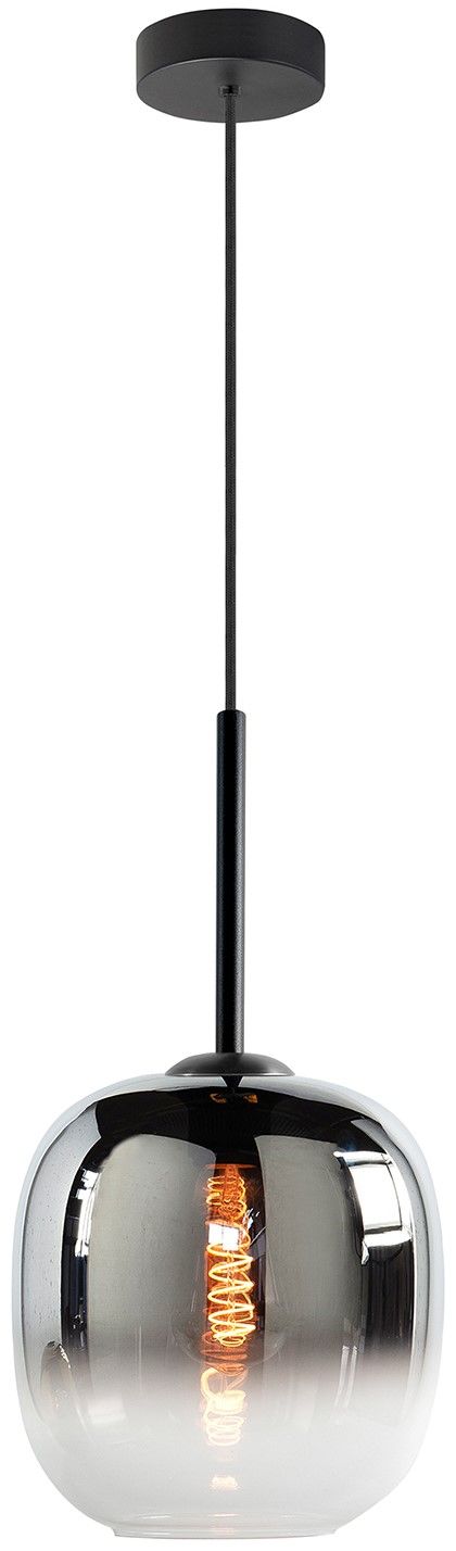 Hanglamp rookkleurig glas Bellini ⌀23  x H130 cm