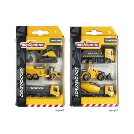 Majorette Volvo 3 Pieces Set, 1 Set, 2-fach sortiert