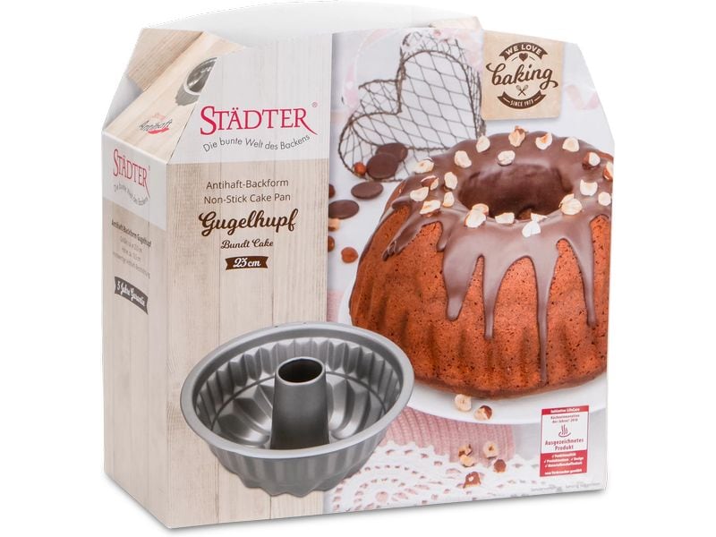Städter Gugelhupf-Backform 23 cm Backform für den traditionellen Gugelhupf