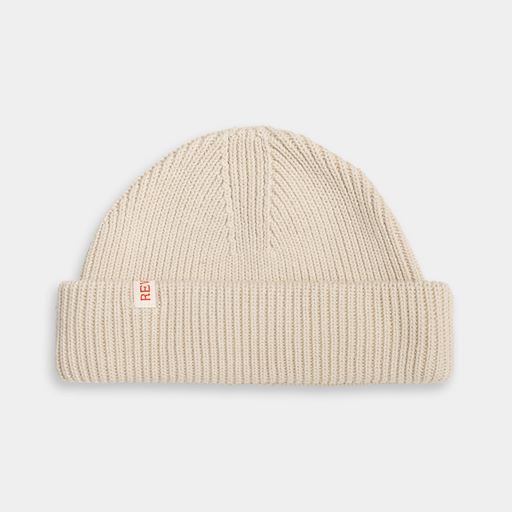 Revolution Fisherman Beanie, Off White, One size