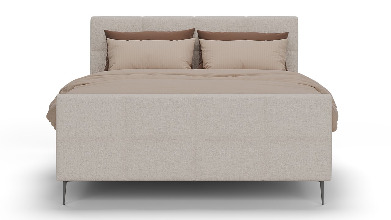 Boxspring Crystal - Soft touch beige