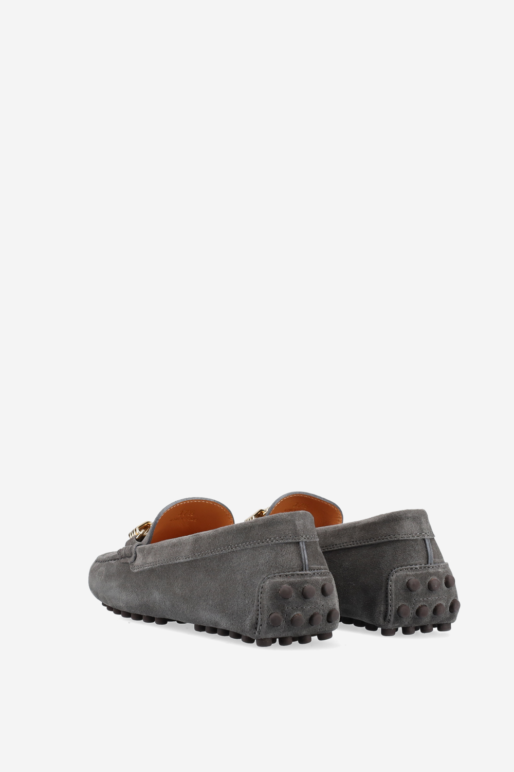 Gommino suede loafers