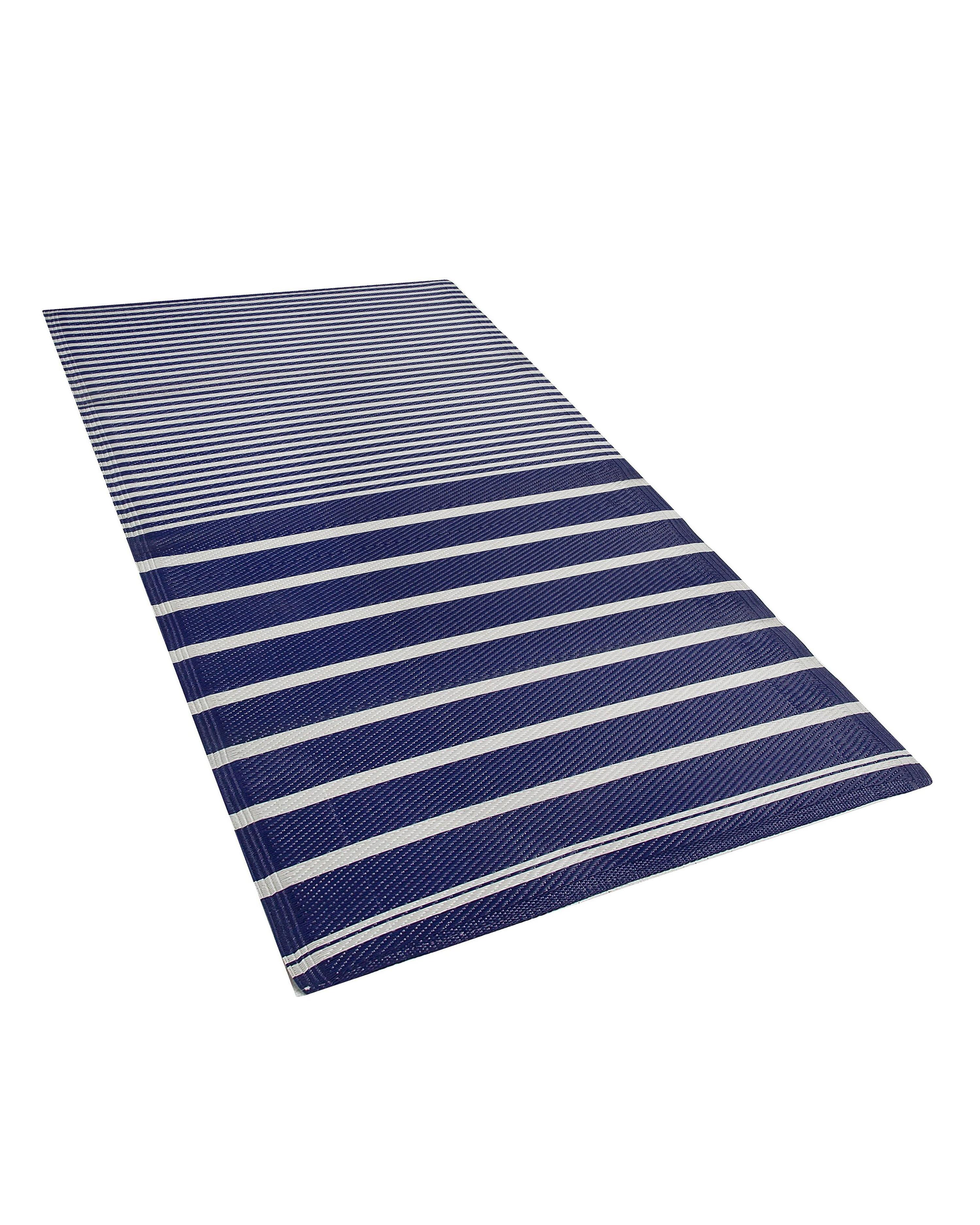 Tuintapijt HALDIA Marineblauw 90 x 180 cm