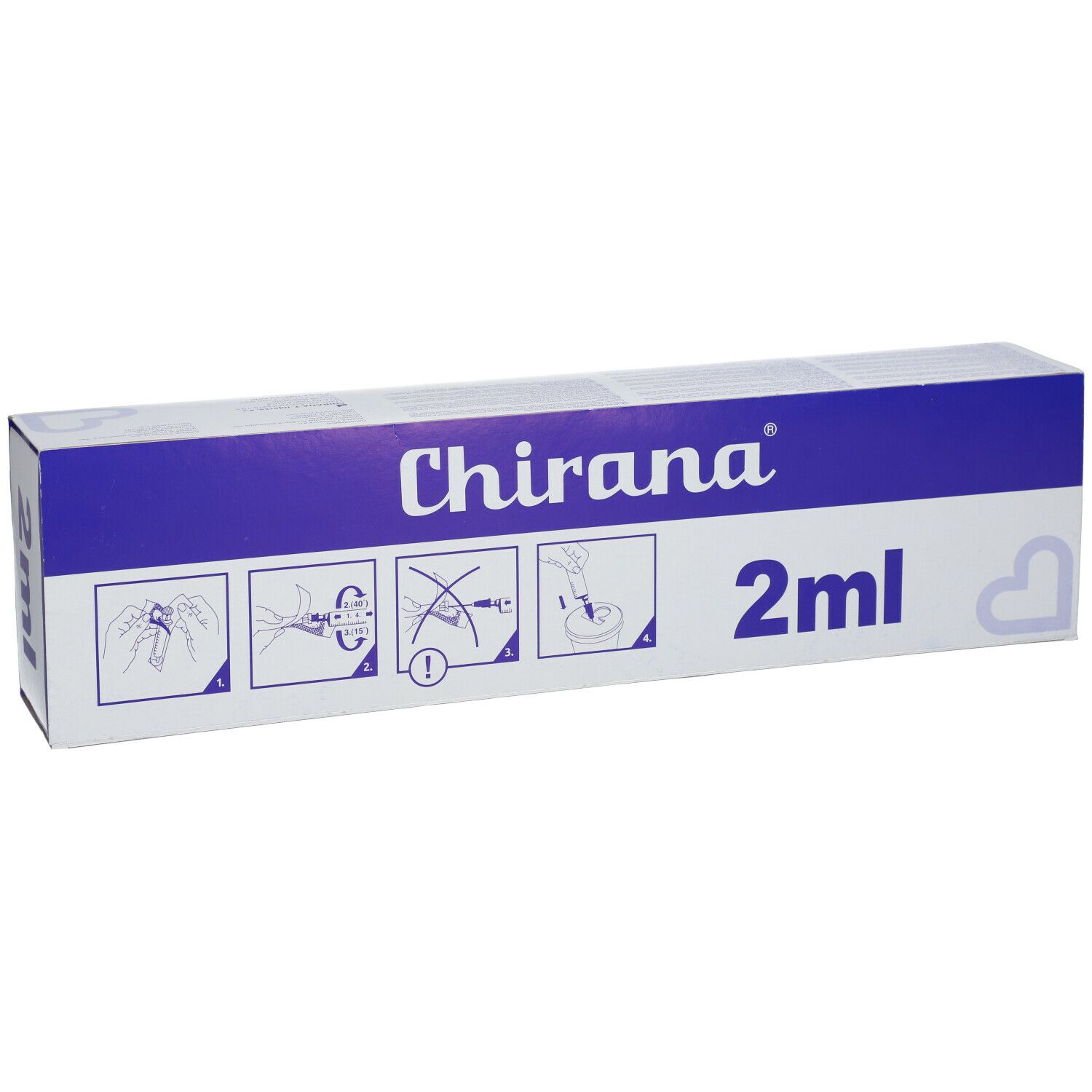 Einmalspritzen 2 ml 2-teilig