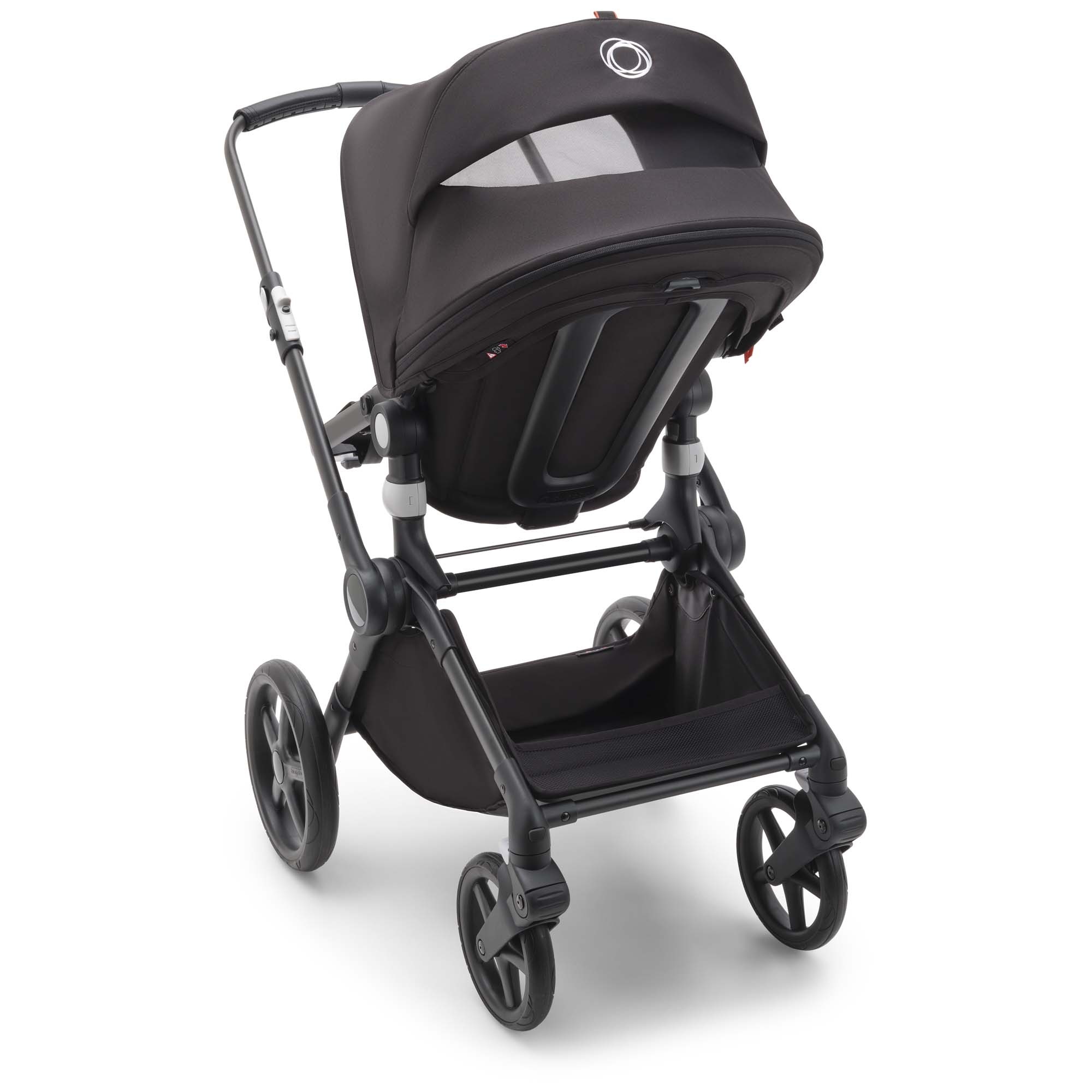 Bugaboo Fox Cub Black Midnight Black - kinderwagens - Prénatal