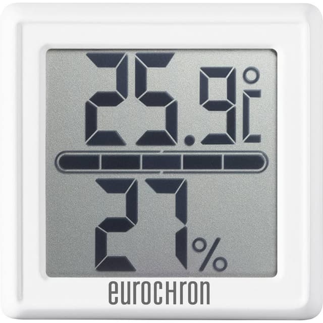 Eurochron ETH 5500 Termo- /hygrometer Hvid