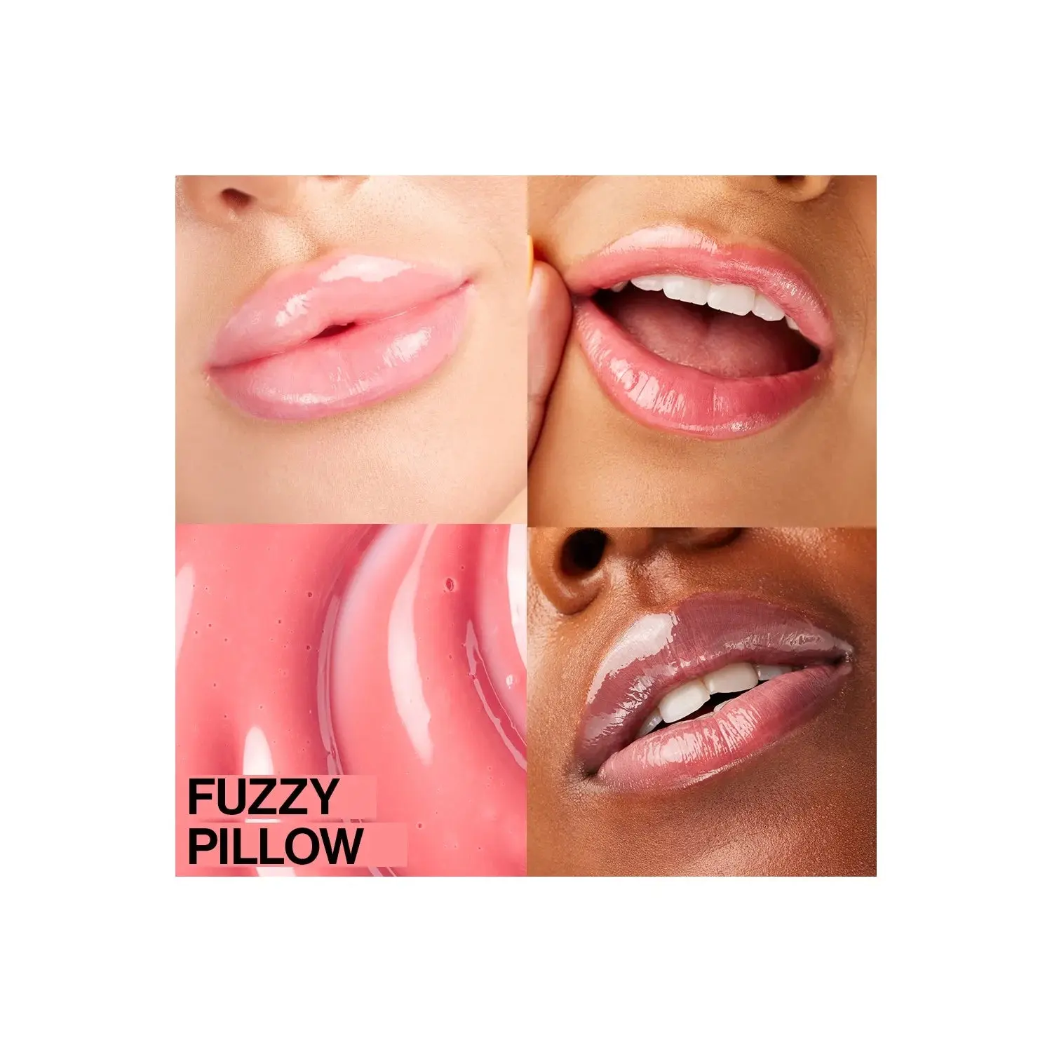 Lip Oil Fuzzy Pillow