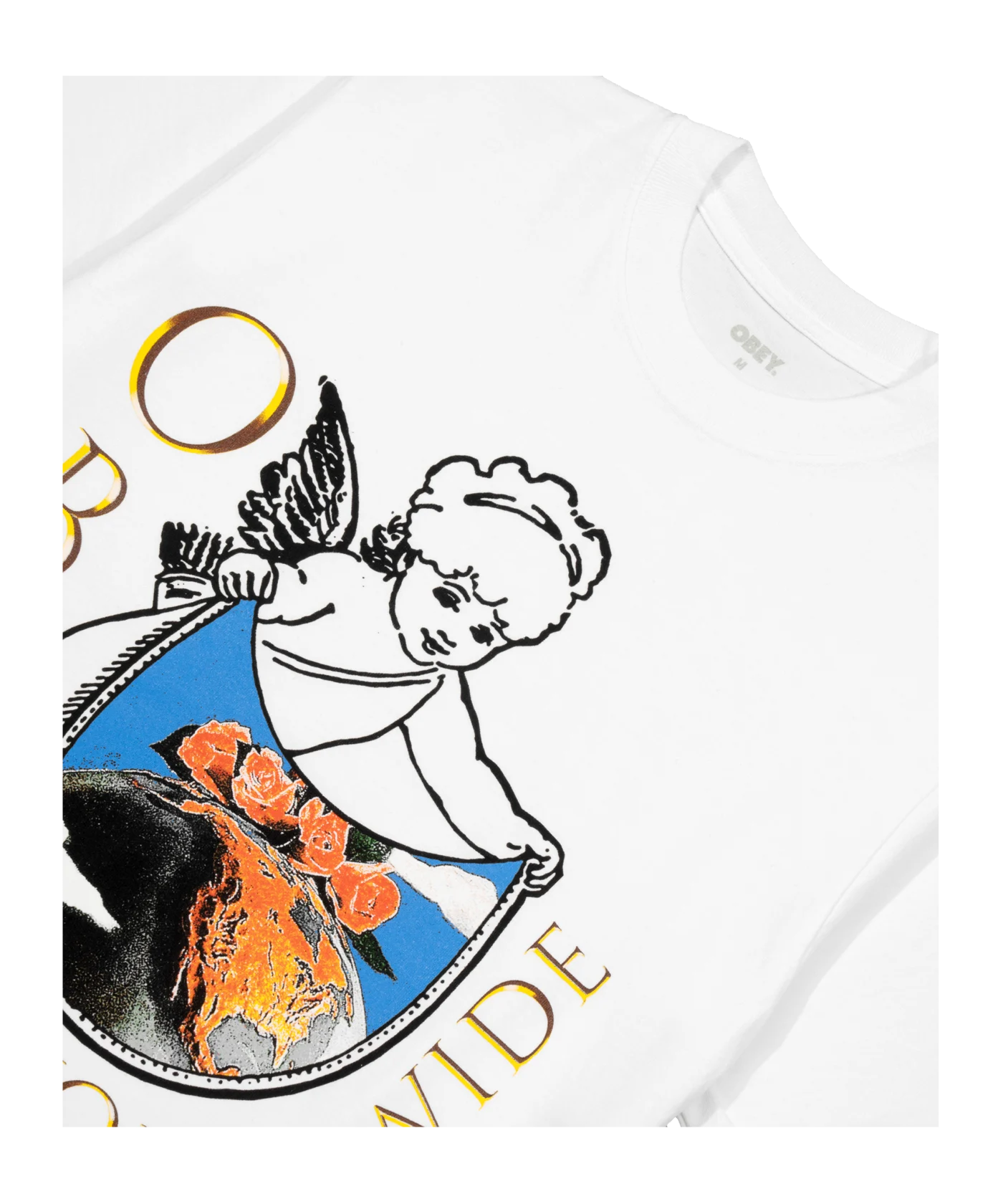 Obey Seraphim T-Shirt Damen Weiss