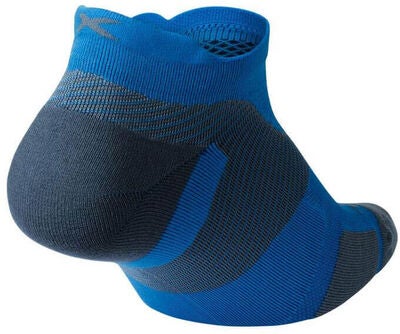 2XU Vectr Light Cushion No Show Sokker, Vibrant Blue/Grey
