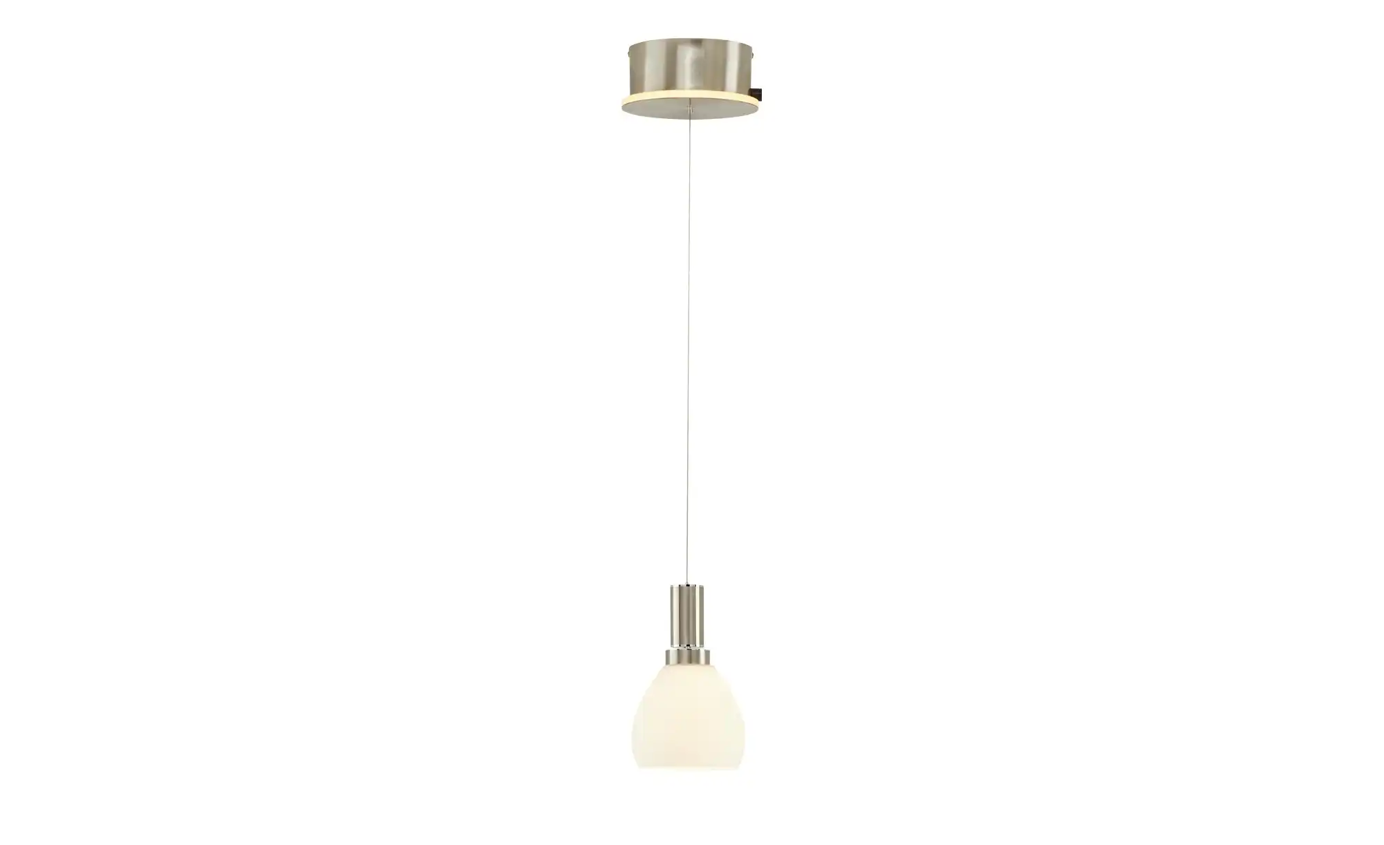 HELL-höllisch gutes Licht LED-Pendelleuchte, 1-flammig, nickel-matt