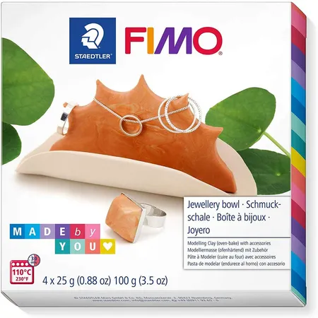 STAEDTLER® FIMO Soft DIY-Set „ Schmuckschale“ im Boho Nature Style