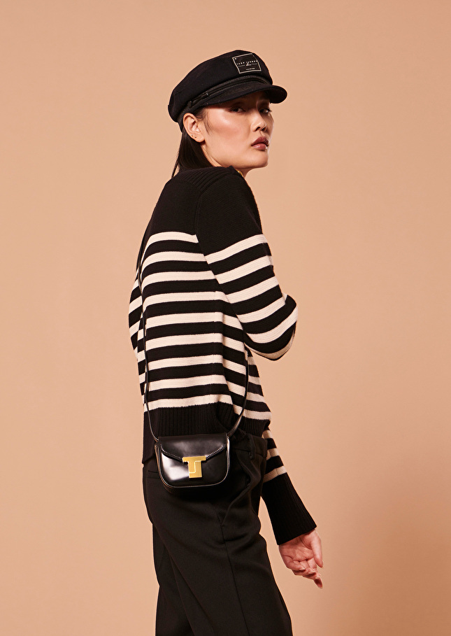 Sac 8 Bis mininoir en cuir
