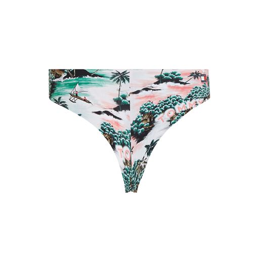 Tommy Hilfiger Brazilian Bikinitrusser, Hawaiian Tickled Pink, L