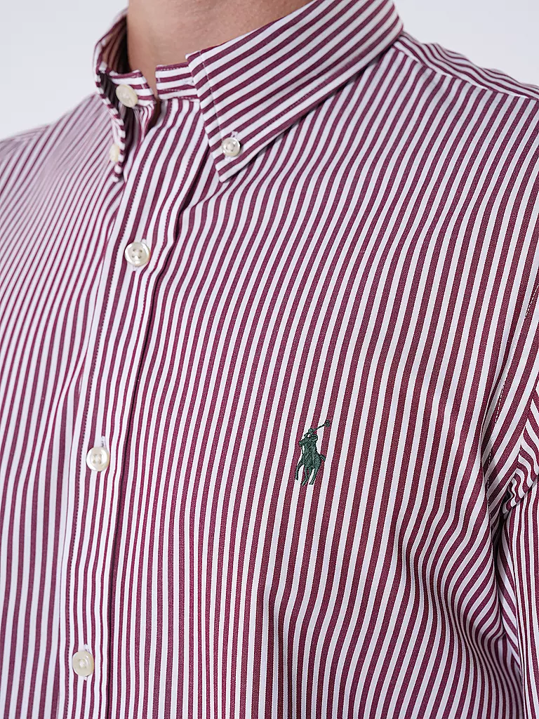 POLO RALPH LAUREN Hemd Slim Fit rot