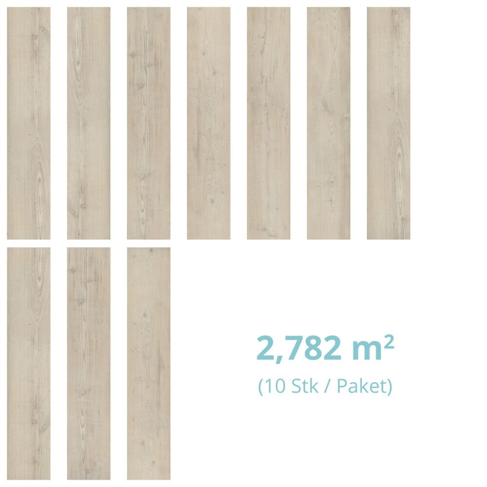 VINYLGULV SPC ICEBERG TALL 2,782M²/PK