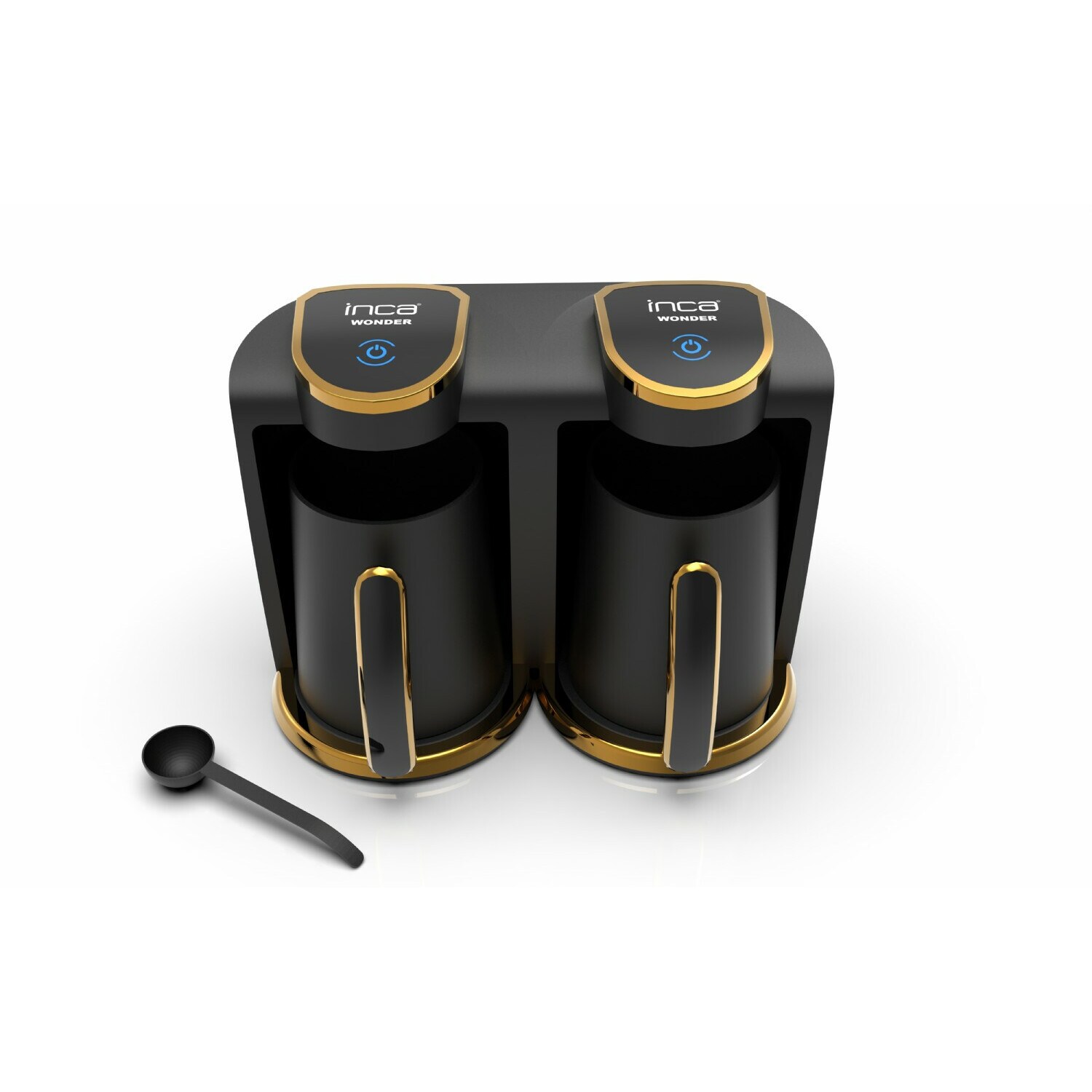 Turkische Kaffeemaschine Duo Wonder Serie IKM-02 Mokka