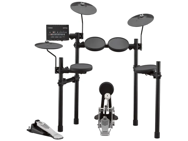 Yamaha DTX432K, Trommesystem, Crash, Hi-hat, Kick, Ride, Lilletromme, Tom, USB Type-B, 5 W, 269 x 39 x 147 mm, 500 g