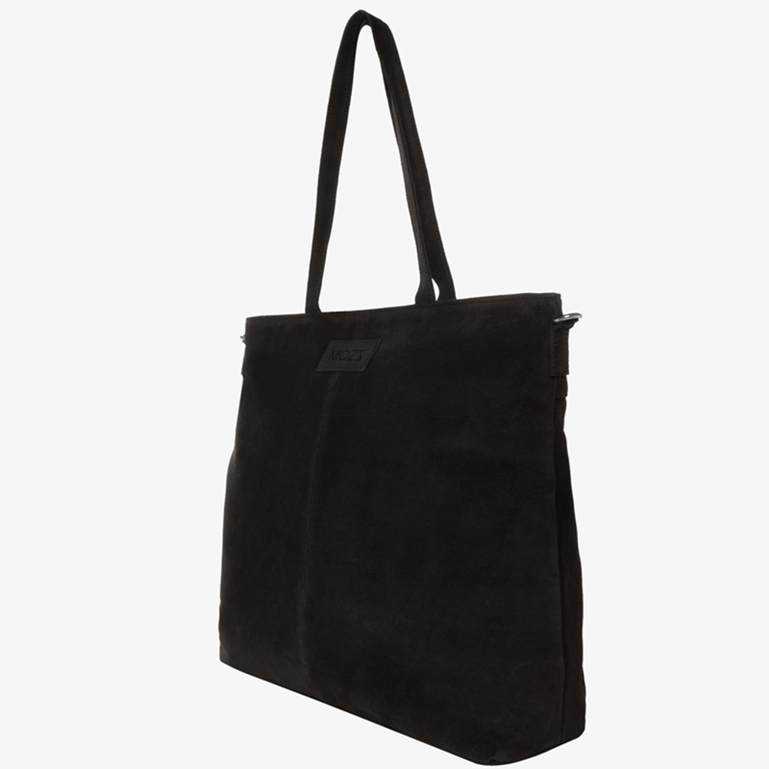 Mozz Momsbag Shopper Suede black