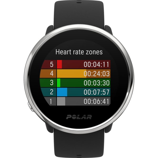 Montre cardio GPS POLAR IGNITE BLACK/SILVER S BLK/SLR