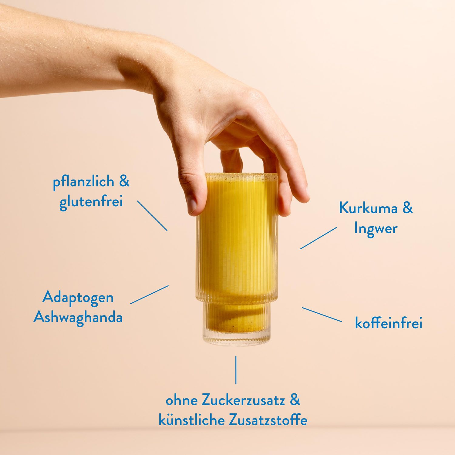 Blue Farm Golden Oat Latte mit Adaptogen Ashwagandha (bio)