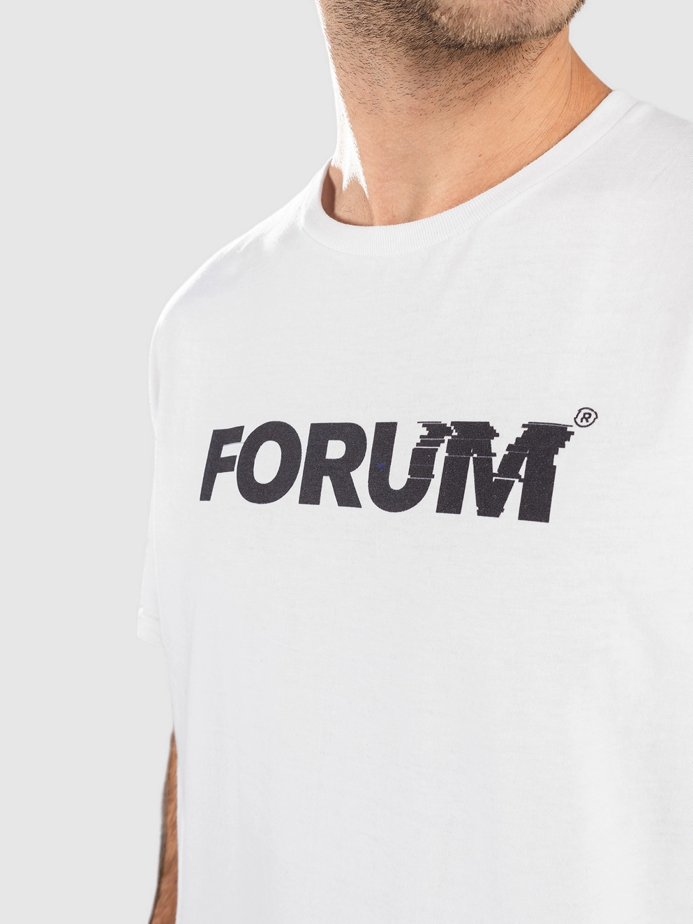 Forum Glitch T-Shirt white