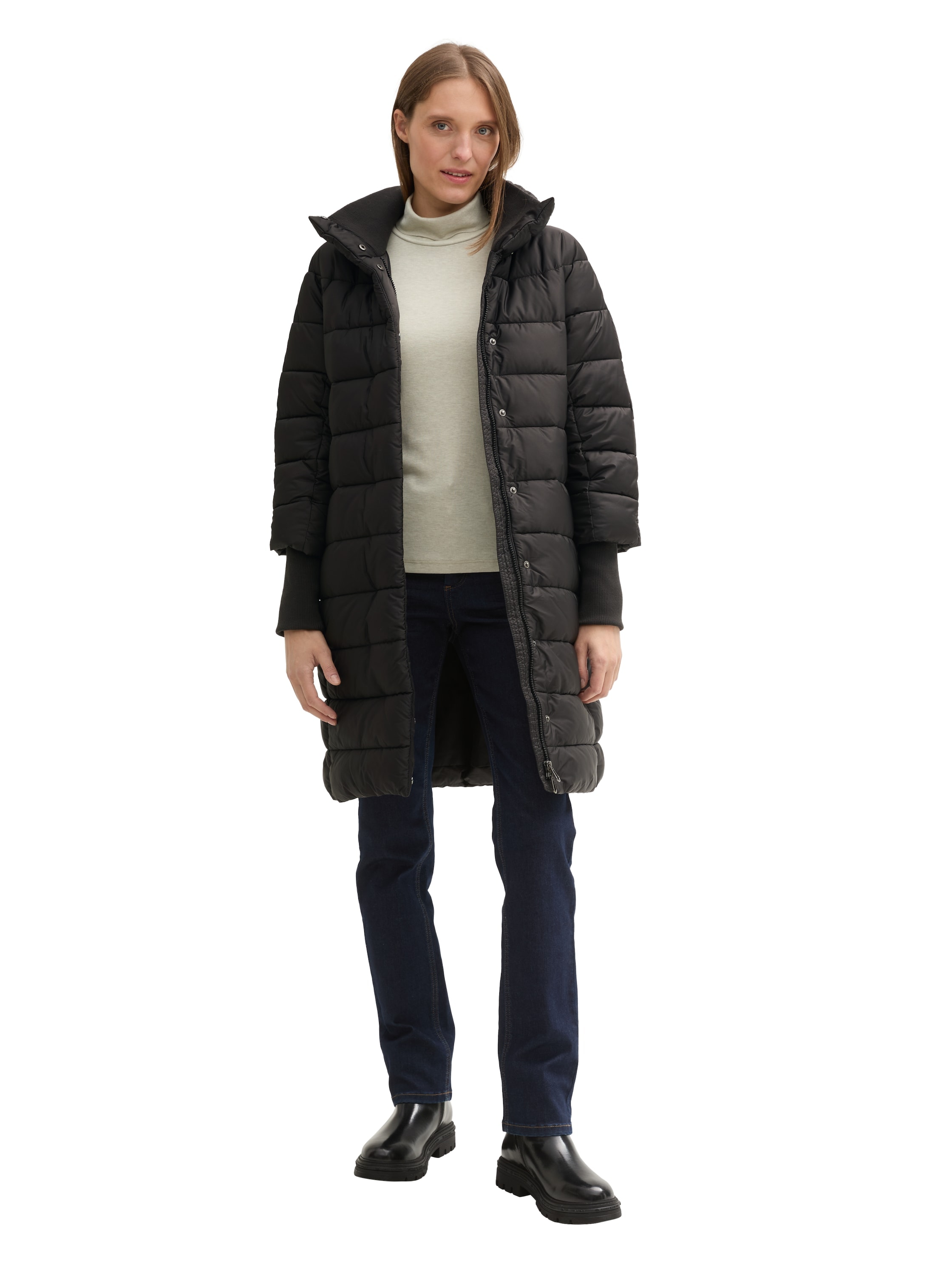 TOM TAILOR Steppmantel , mit Stehkragen