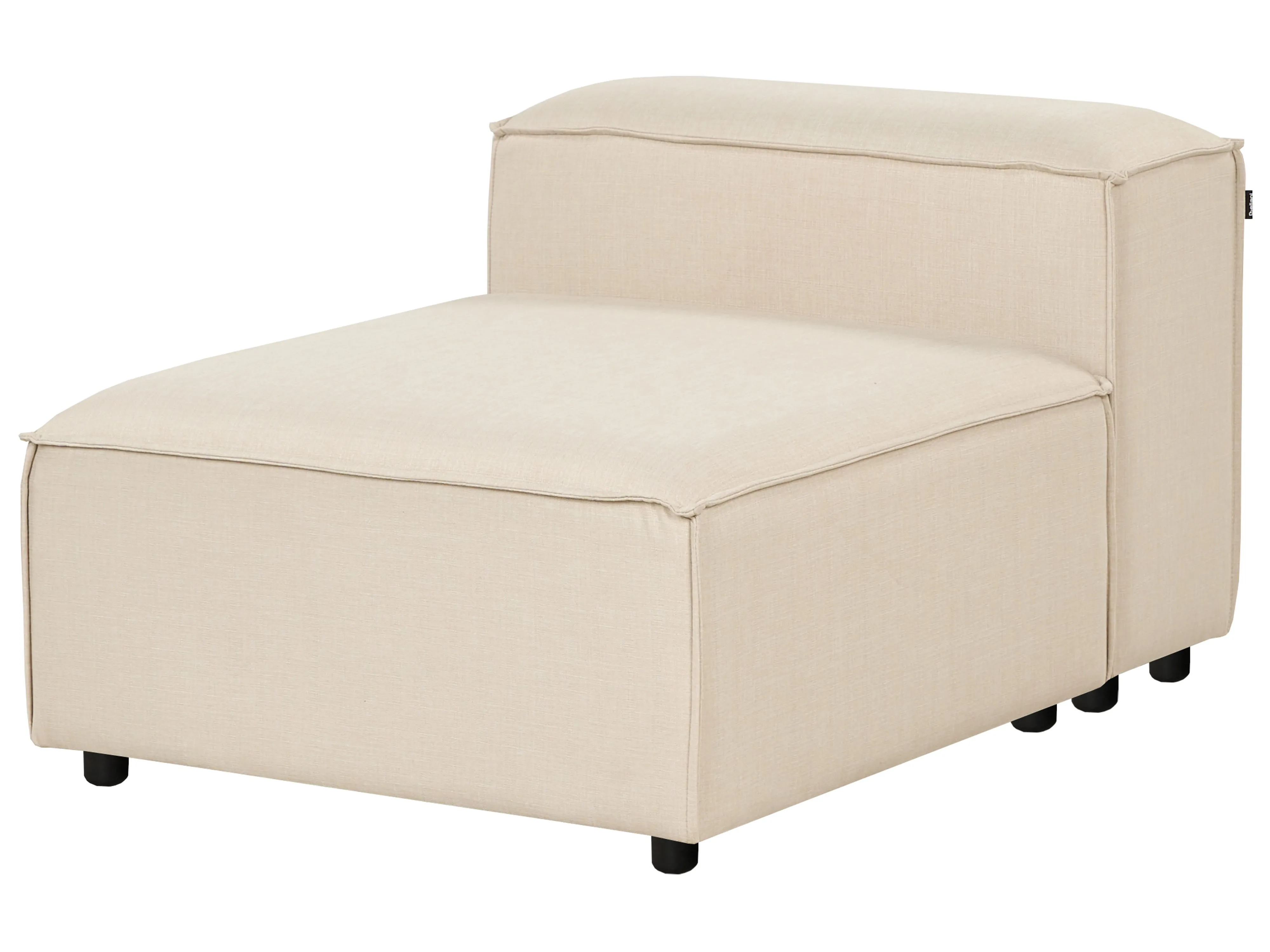 Modulaire hoekbank 4-zits ARDAL Stof Beige linkszijdig