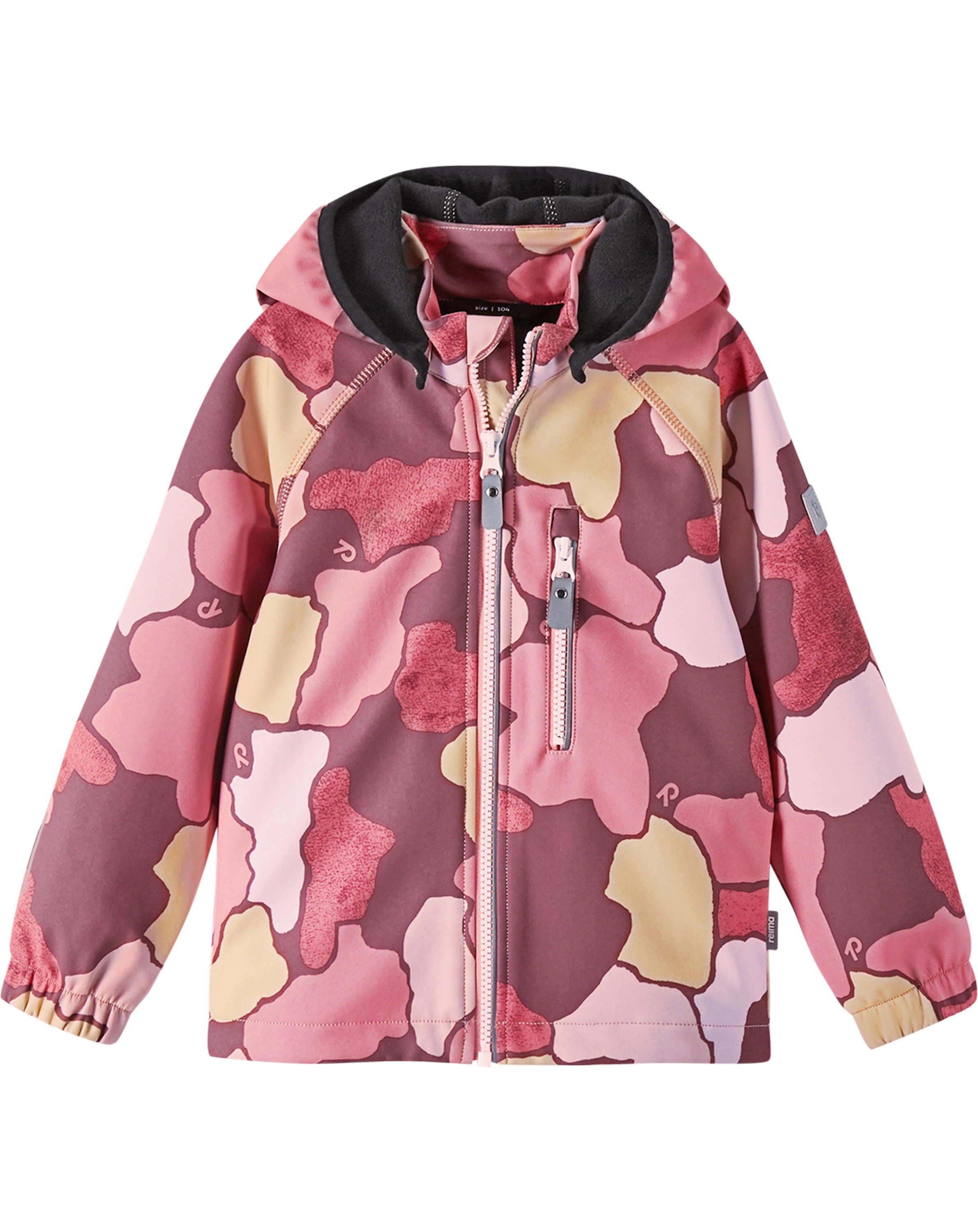 Softshelljacke VANTTI mit Innenfleece in sunset pink