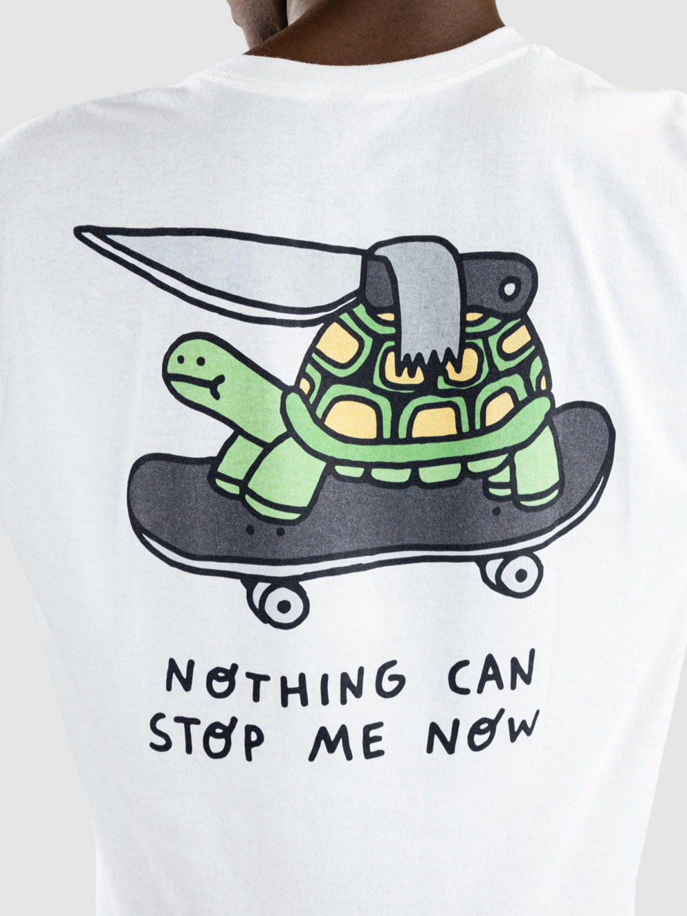 A.LAB Nothing Can Stop Me T-Shirt white