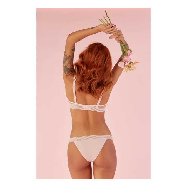 Pantys Culotte Menstruelle Tanga - Flux Léger | Rose