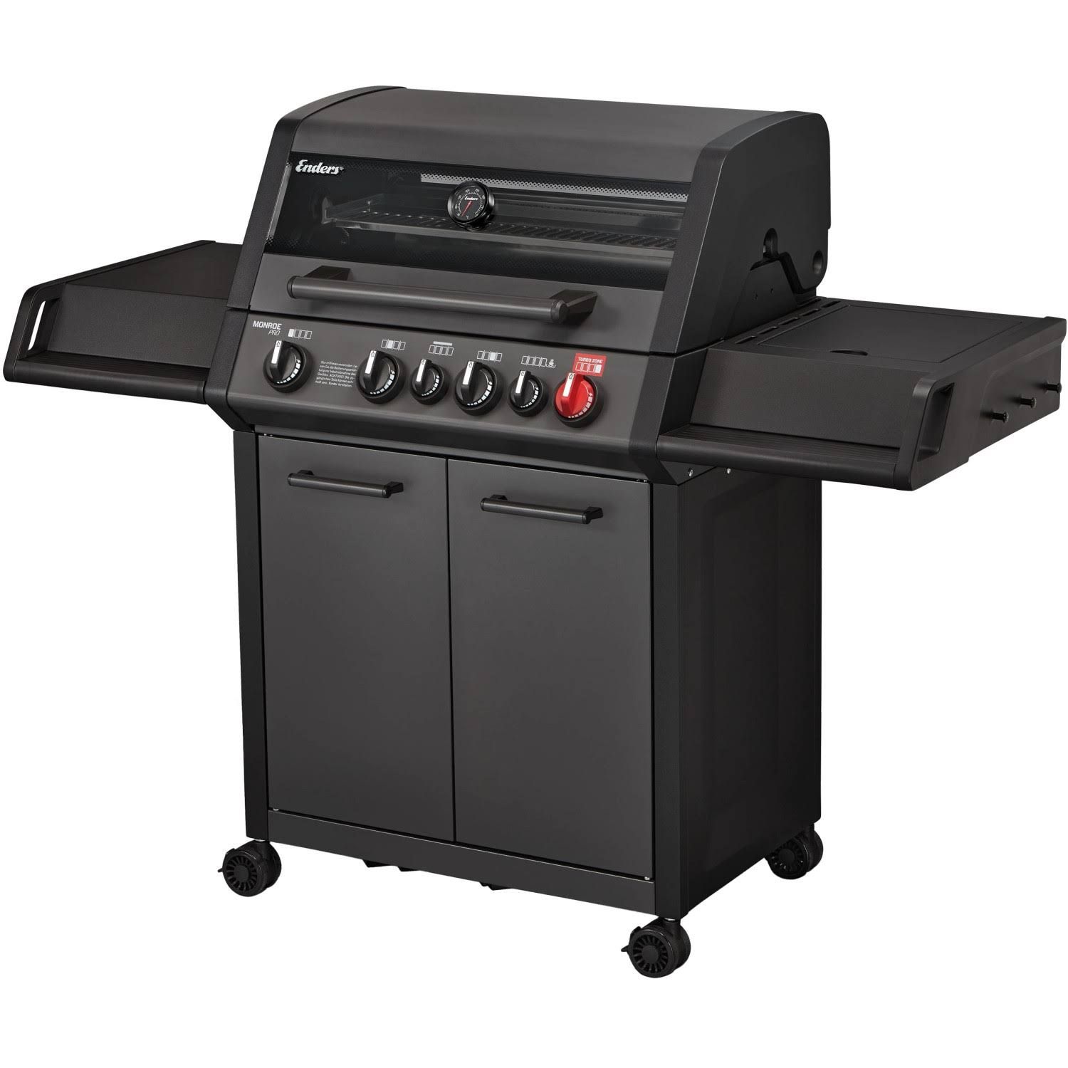 Enders Gasgrill Monroe Pro 4 SIK Turbo Shadow